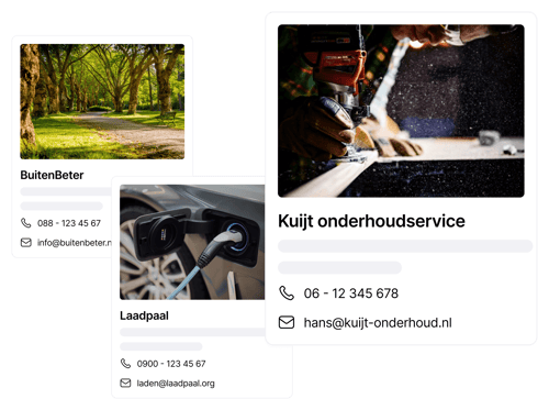 Servicehub in de Area of People app