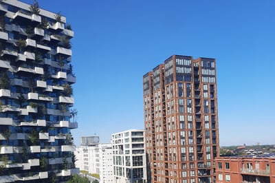 Woontorens op Strijp-S in Eindhoven
