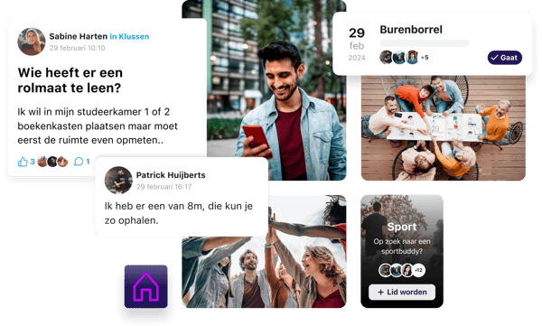 Community app van Area of People